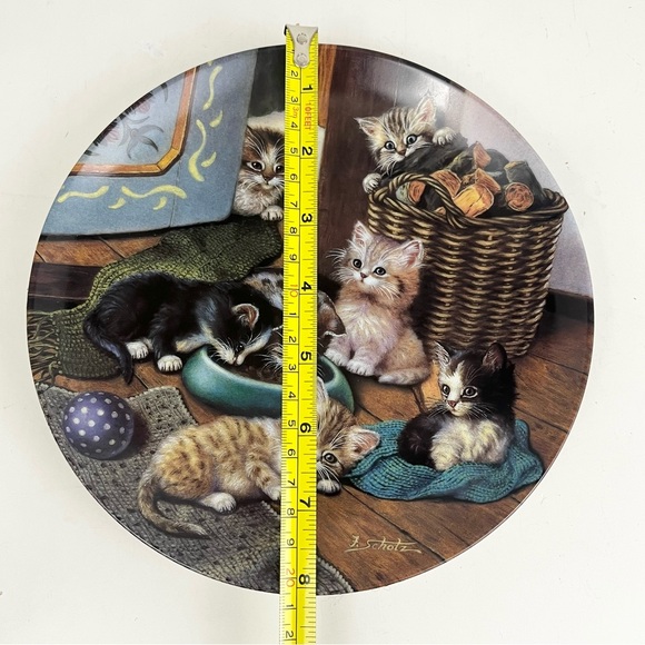 Vintage “Cozy Commons ” Litter Rascals Collectors Plate - Picture 5 of 7